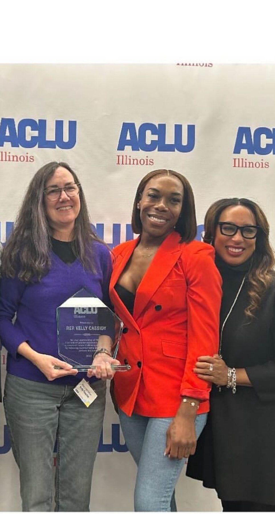 ACLU Illinois event photo supplied for the advocacy timeline
