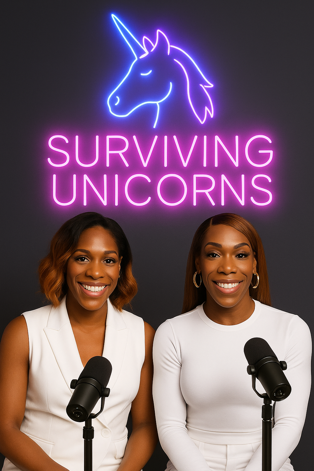 Surviving Unicorns podcast hosts Eisha Love and CeCe McDonald